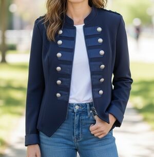 Steampunk/Military Style Jacket By Kate Kasin